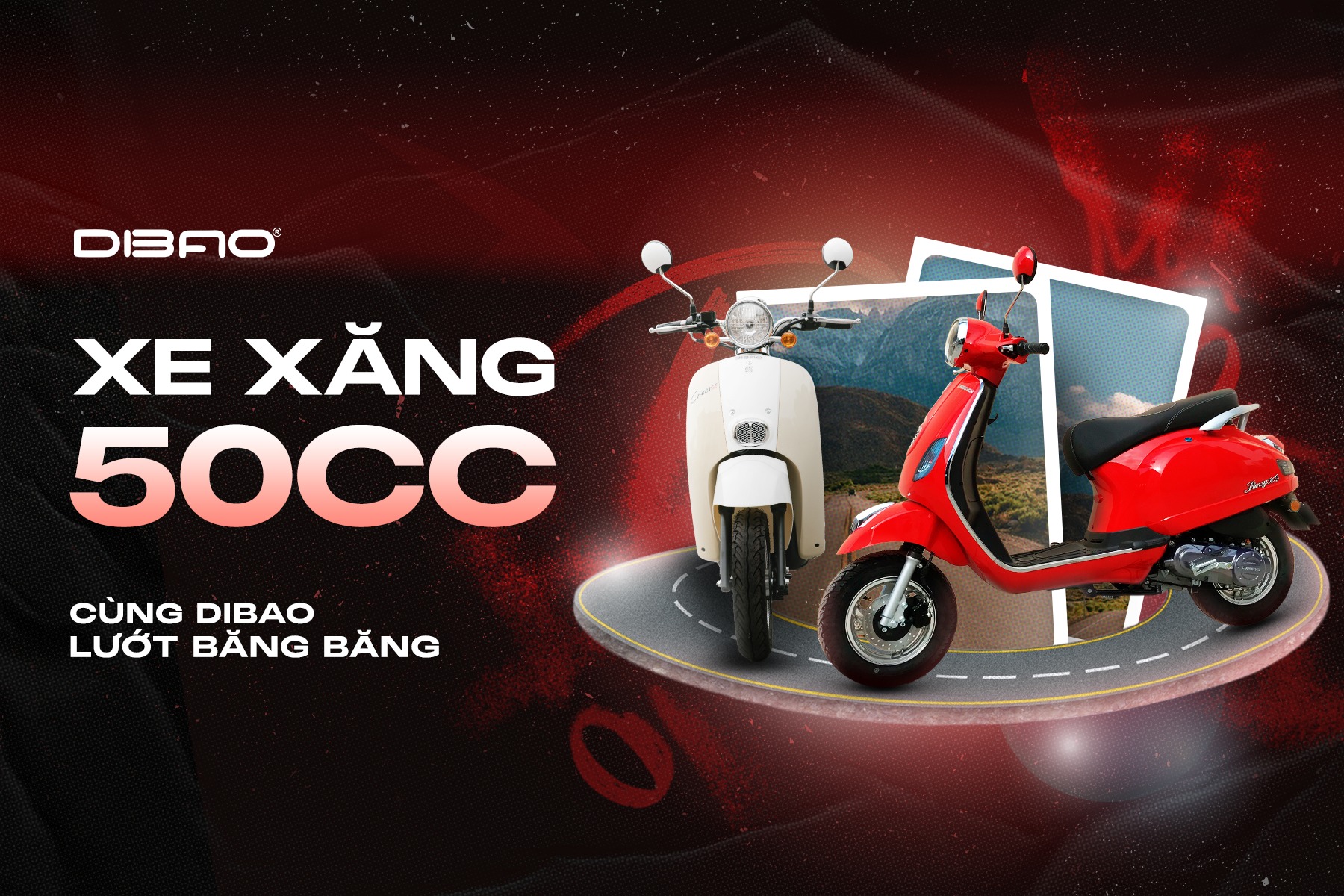 xe ga 50cc giá tốt creer dibao