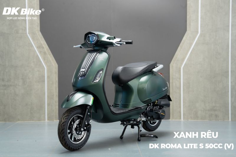 DK Roma Lite S 50cc: Xe máy phong cách mới cho giới trẻ