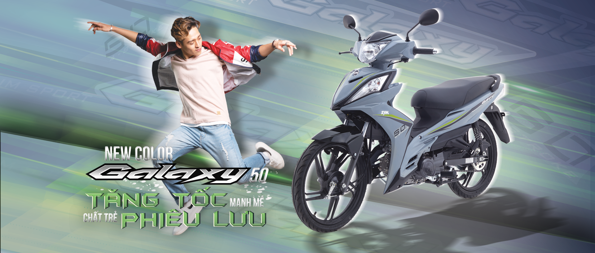 xe số 50cc sym galaxy