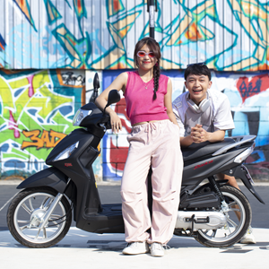 xe ga 50cc đẹp cho nữ - Sym Shark