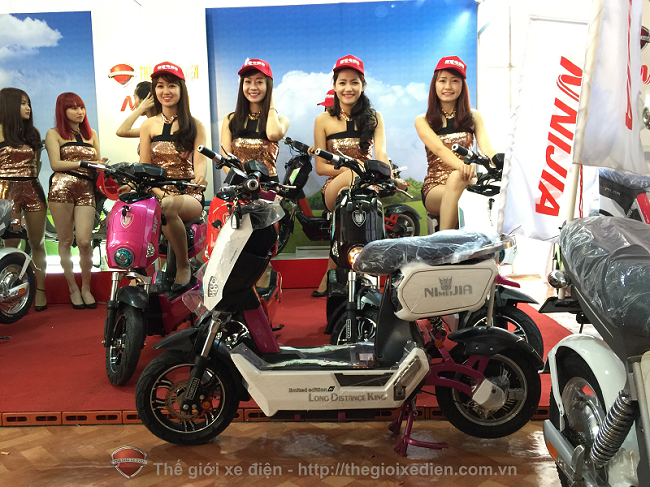 Thương hiệu THẾ GIỚI XE ĐIỆN tham gia triển lãm quốc tế VietBuild 2015 tại triển lãm giảng võ Hà Nội 2 6