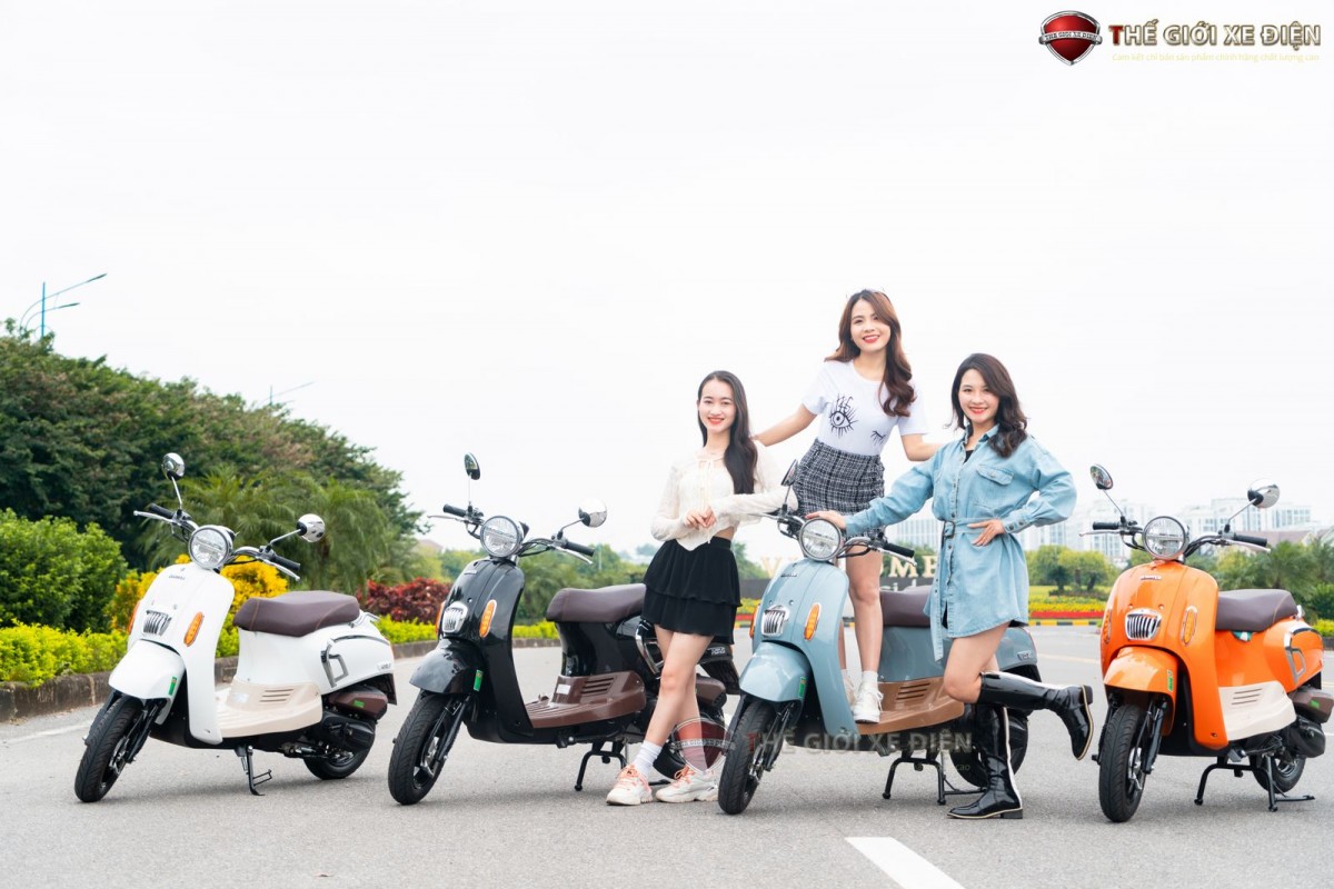 Hai phong cách thiết kế xe tay ga nữ 50cc bạn không nên bỏ qua