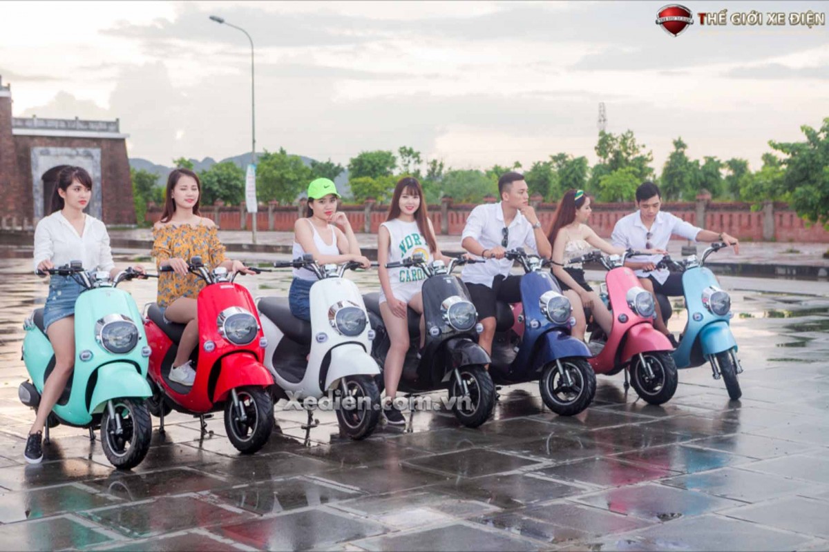 Xe máy điện Dibao Nami: Lựa chọn mới lạ cho chị em phái nữ cá tính