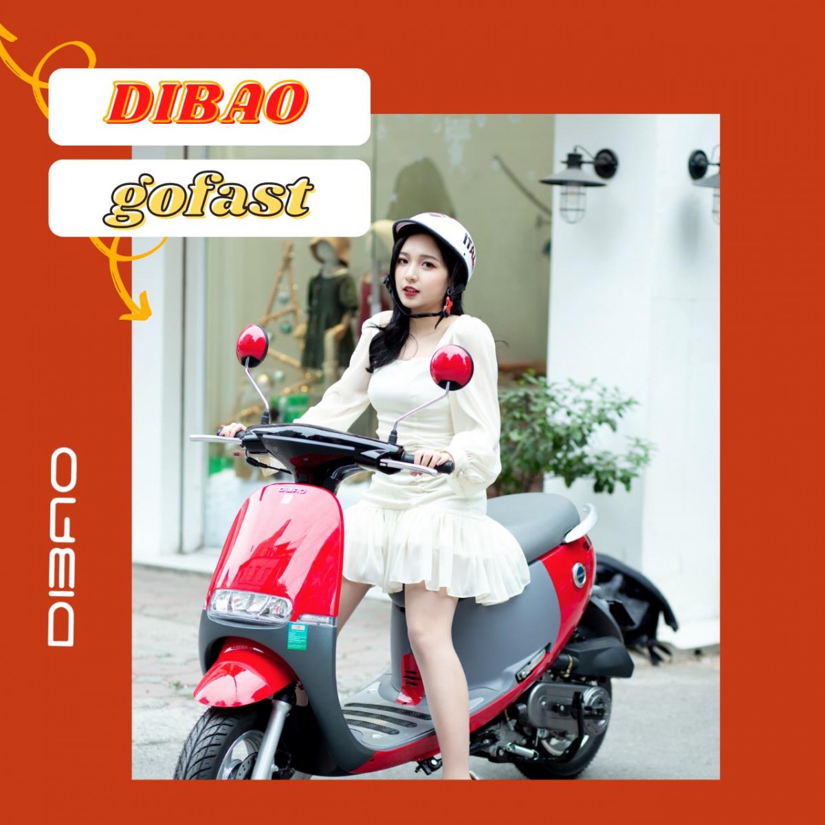 Xe ga 50cc Dibao Gofast 2021: Chất lượng vượt trội